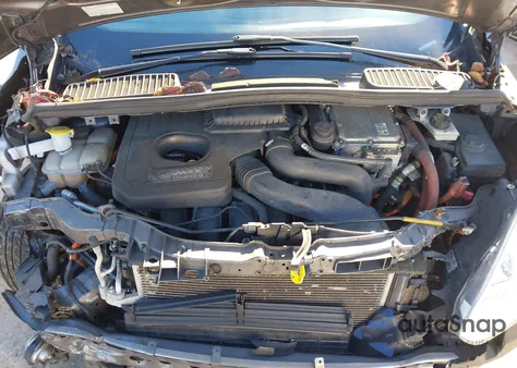 2013 Ford C-Max Energi Sel из США, поврежденный, VIN 1FADP5CU7DL550265